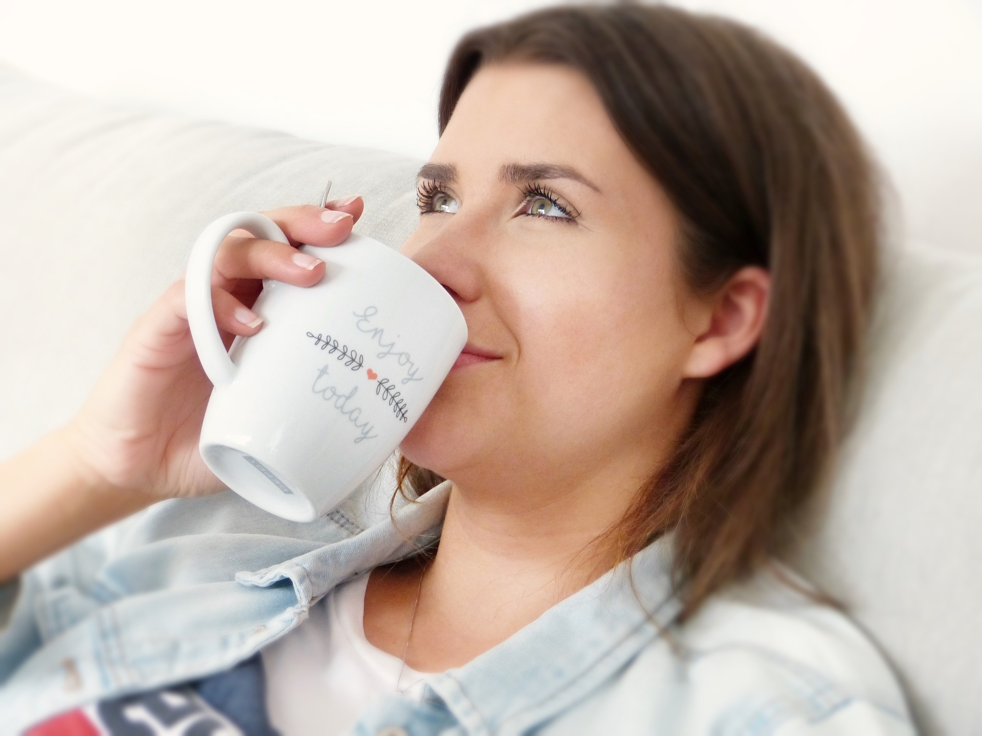 Woman finding peace after trauma hypnotherapy