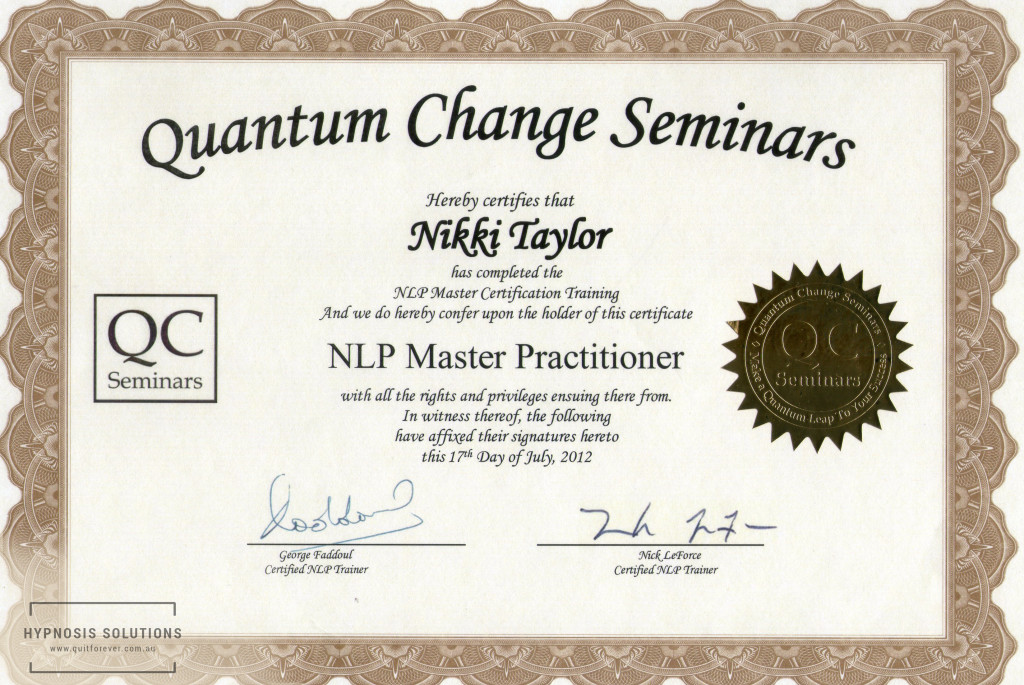 NLP-Cert